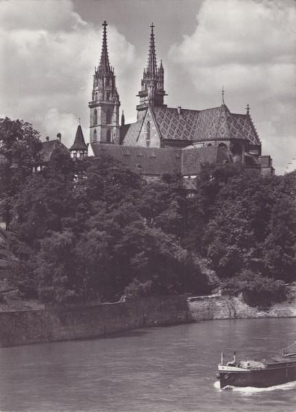 Basel. Münster Vorderseite
