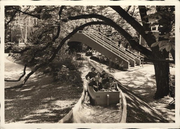 Schweizerische Landesausstellung Zürich 1939, Schifflibach im Park Vorderseite