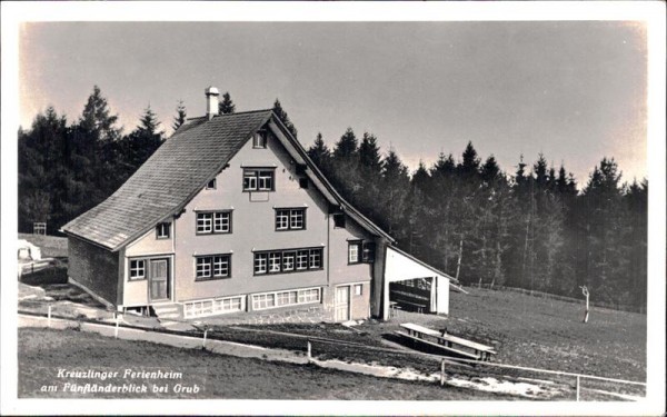 Grub, Fünfländerblick, Kreuzlinger Ferienheim Vorderseite