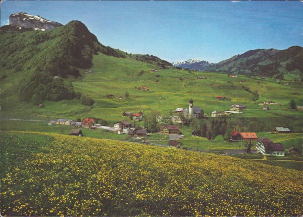 Schwende AI mit Ebenalp und Kronberg