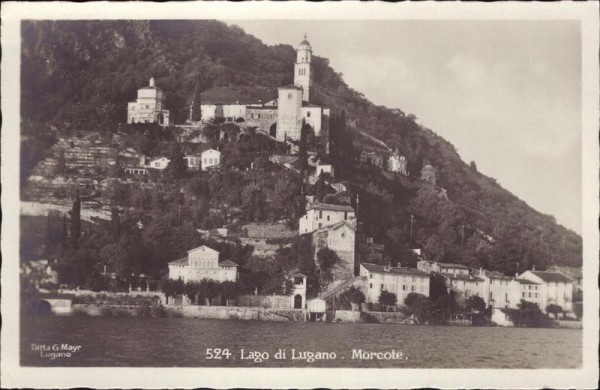 Lago di Lugano (Morcote) Vorderseite