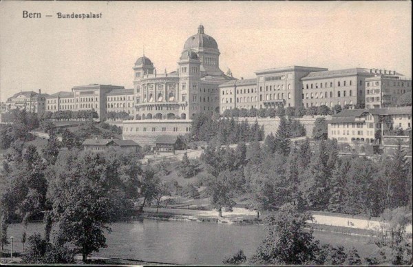 Bern - Bundespalast Vorderseite