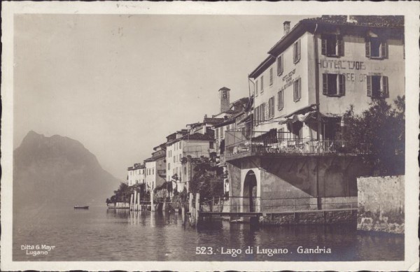 Lago di Lugano. Gandria