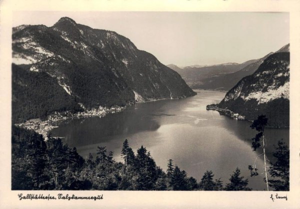 Hallstättersee, Salzkammergut Vorderseite