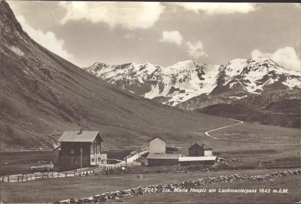 Lukmanierpass Vorderseite