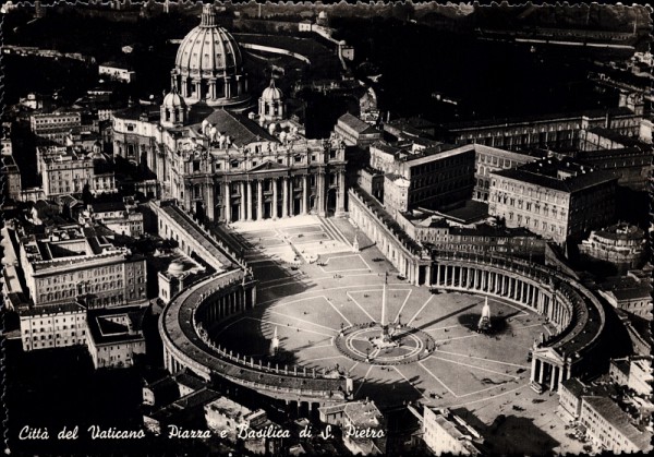 Città del Vaticano - Piazza e Basilica di S. Pietro