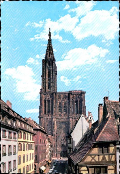 Straßburger Münster Vorderseite