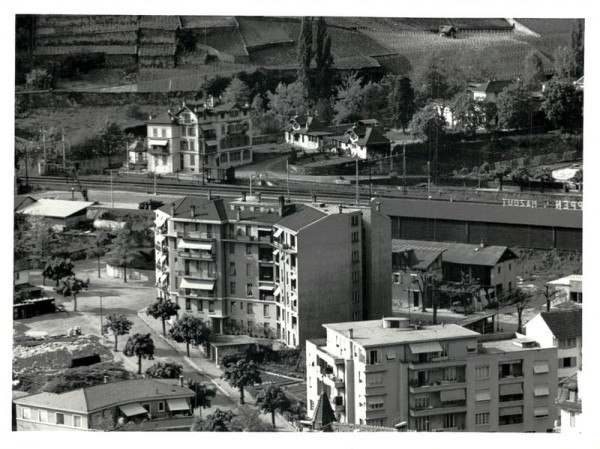 La Chaux-de-Fonds, Flugaufnahme Vorderseite