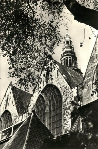 Amsterdam, Oude Kerk Vorderseite