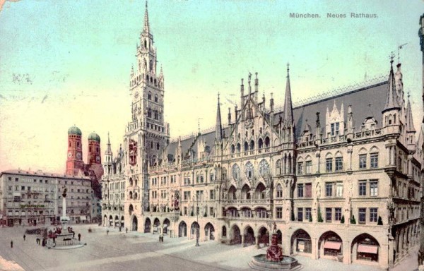 München, Neues Rathaus Vorderseite