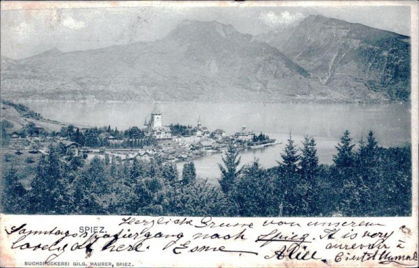 Spiez Vorderseite