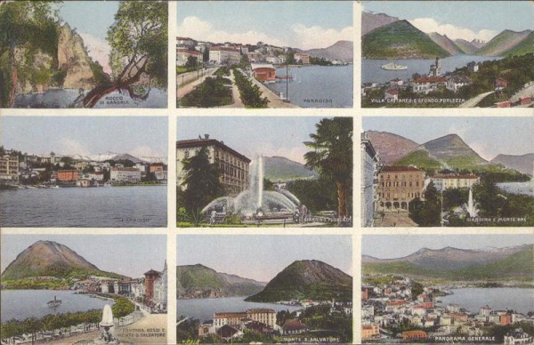 Saluti da Lugano Vorderseite