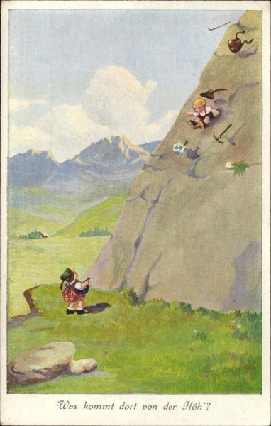 Was kommt dort von der Höh'? Vorderseite