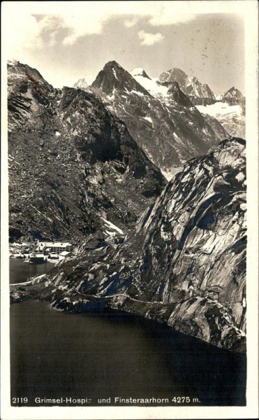 Grimselpass Vorderseite