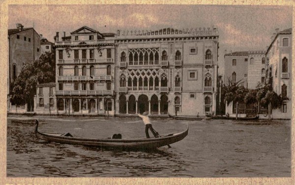 Venezia, Goldener Haus Vorderseite