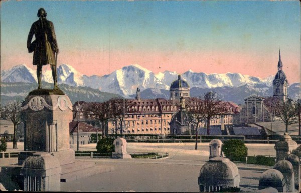 Bern, Blick von der Schanze Vorderseite
