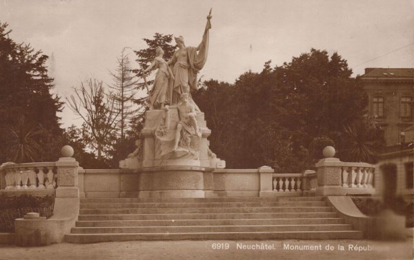 Neuchâtel - Monument de la République