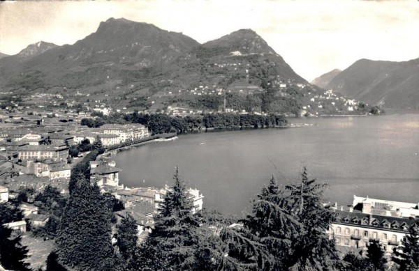 Lugano. Monte Brè Vorderseite
