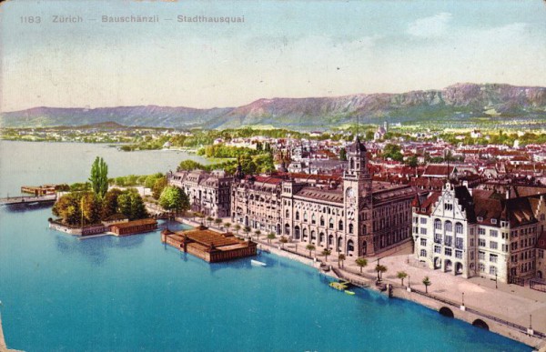 Zürich - Bauschnätzli - Stadthausquai