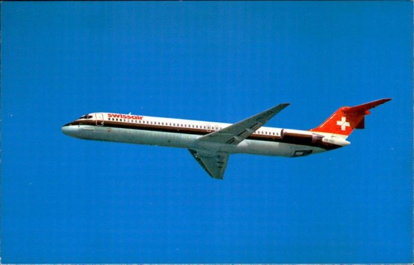 Swissair, McDonnell-Douglas DC 9-51 Vorderseite