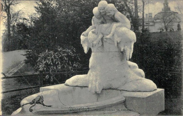 Düsseldorf/Märchenbrunnen im Hofgarten Vorderseite