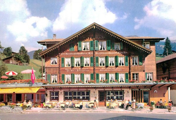 Grindelwald, Hotel Pension Fiescherblick Vorderseite