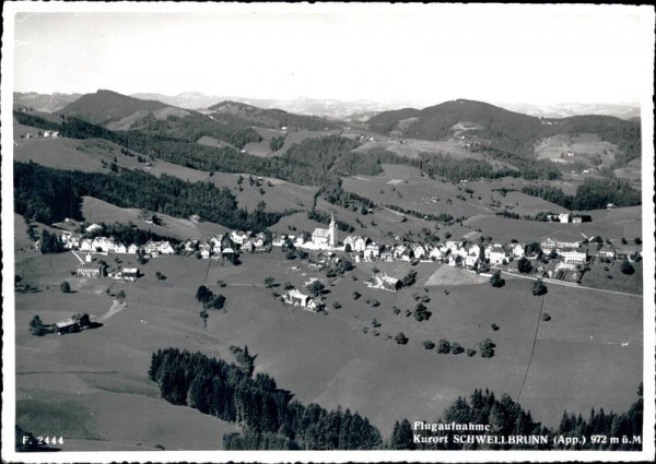 Schwellbrunn, Flugaufnahme Vorderseite