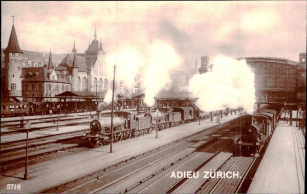 Adieu Zürich Vorderseite