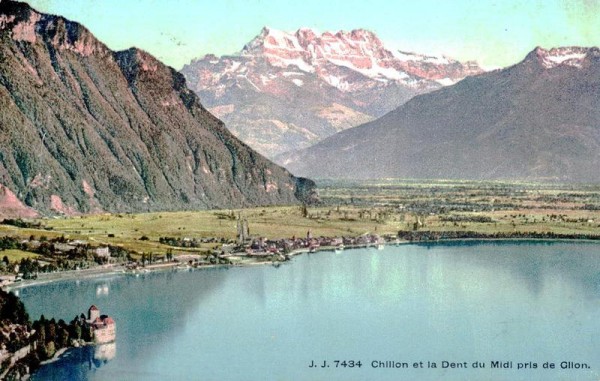 Chillion et la Dent du Midi pris de Glion Vorderseite