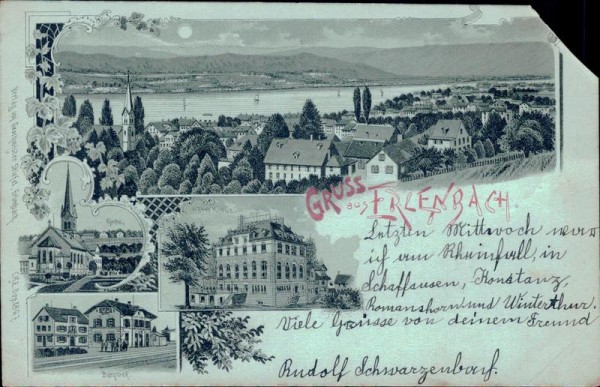 Gruss aus Erlenbach Vorderseite