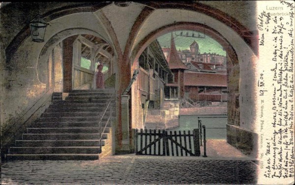 Spreuerbrücke (Luzern) Vorderseite