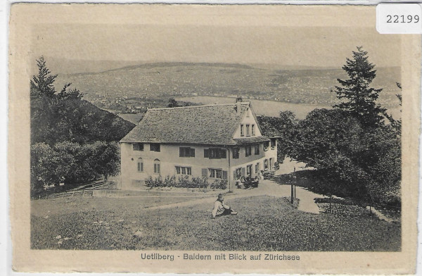 Uetliberg - Baldern mit Blick auf Zürichsee