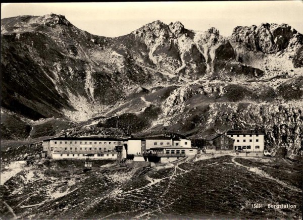 Nebelhornbahn Bergstation Vorderseite