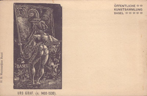 Urs Graf, öffentliche Kunstsammlung Basel