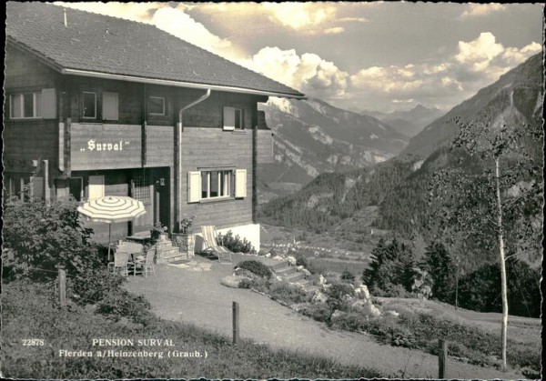 Pension Surval Flerden/Heinzenberg Vorderseite