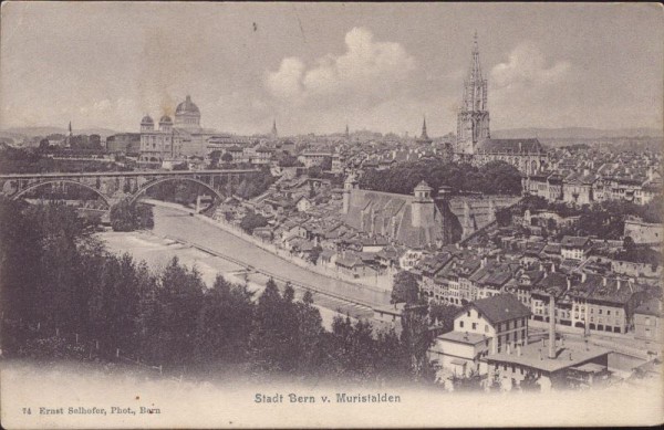 Stadt Bern von Muristalden