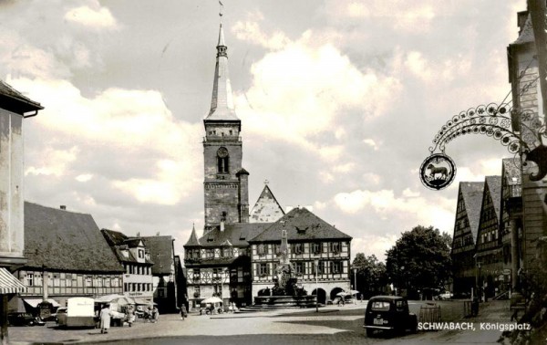 Schwabach, Königsplatz Vorderseite