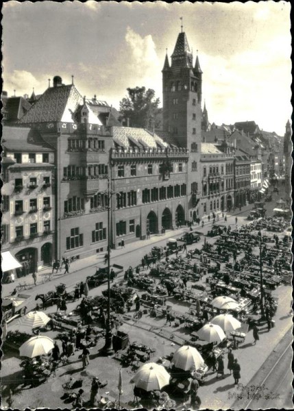 Basel/Marktplatz Vorderseite