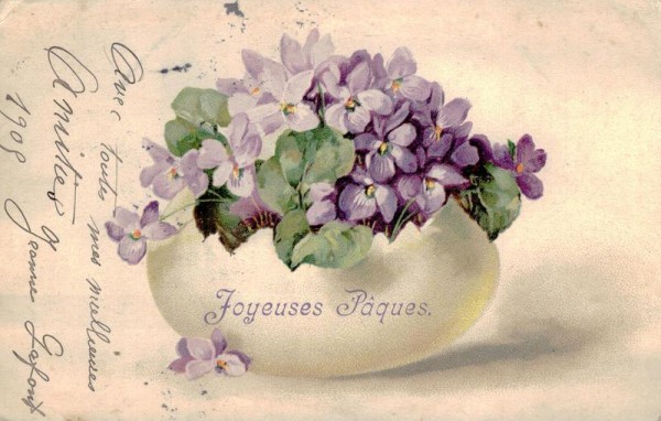 Joyeuses Paques Vorderseite