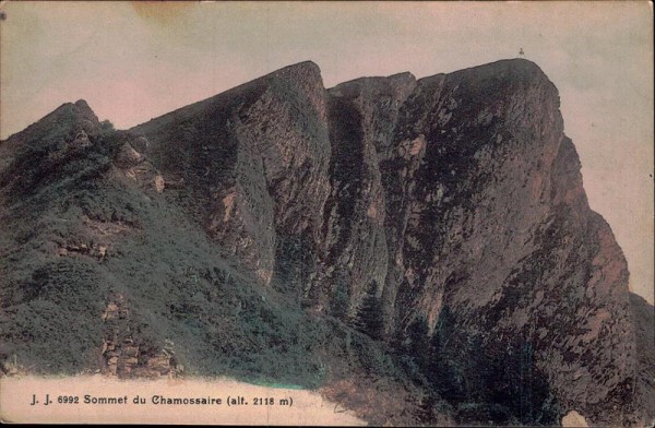 Sommet du Chamossaire Vorderseite