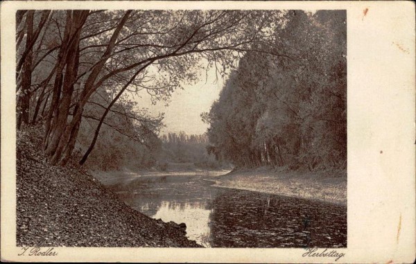 Herbsttage, J. Rodler Vorderseite