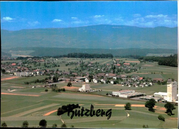 Bützberg, Flugaufnahme Vorderseite