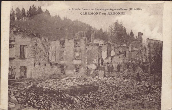 Clermont-en-Argonne, 1914-1918