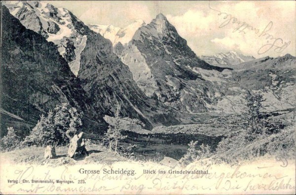 Grosse Scheidegg Vorderseite