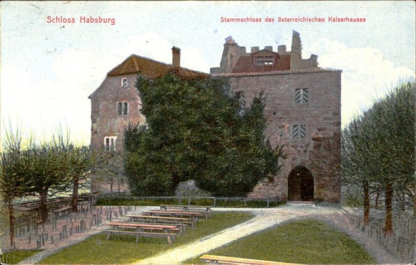 Schloss Habsburg Vorderseite