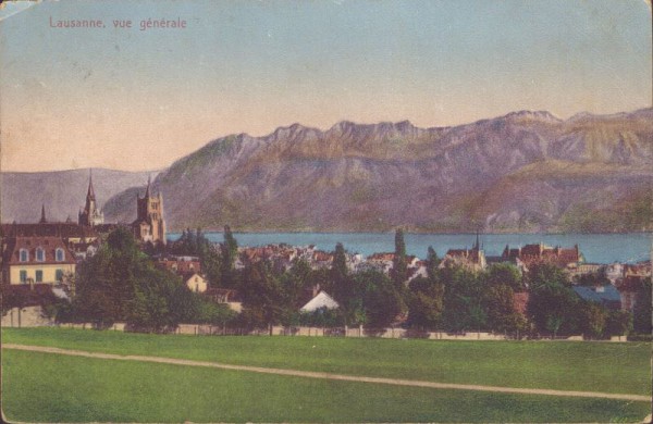 Lausanne, vue générale