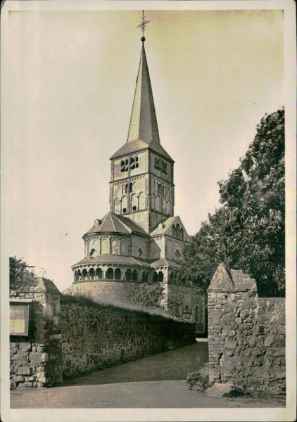 Doppelkirche zu Schwarzrheindorf bei Bonn Vorderseite