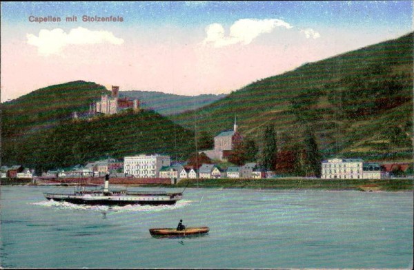 Schloss Stolzenfels Vorderseite