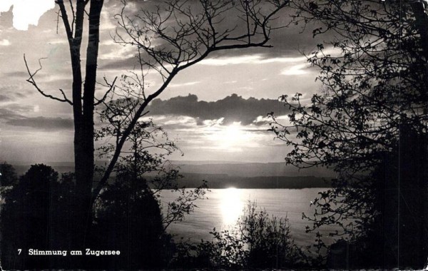 Stimmung am Zugersee Vorderseite