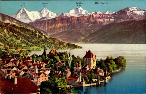 Oberhofen am Thunersee Vorderseite